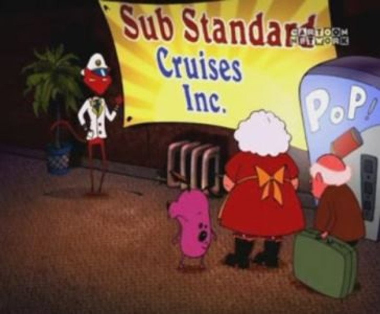Courage the Cowardly Dog S03E11 — Katz Under the Sea episode still