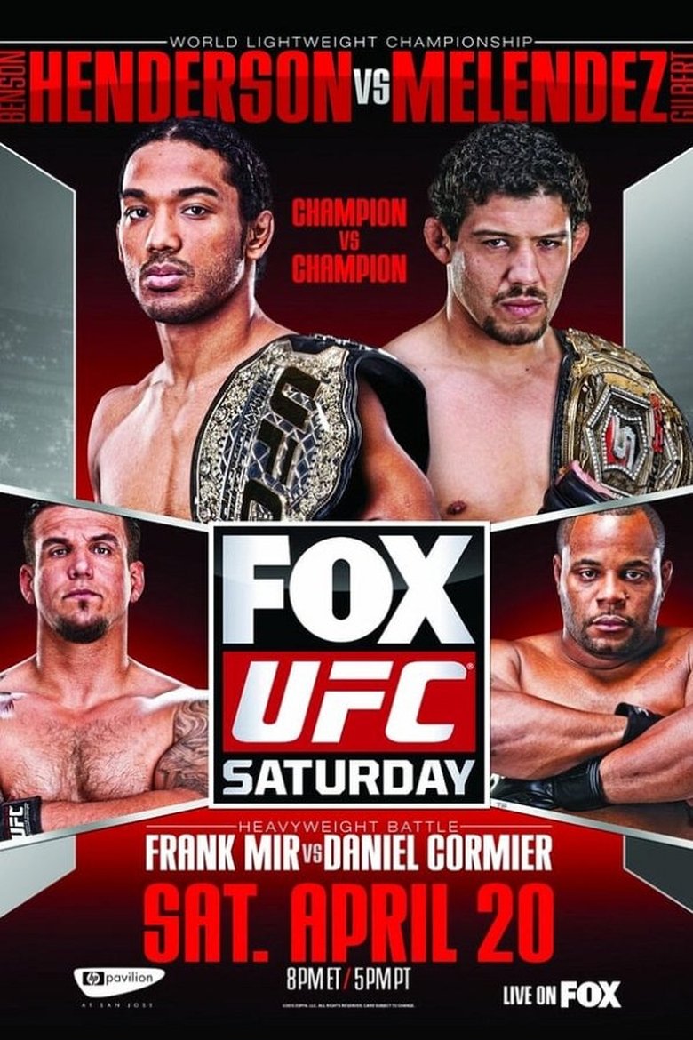 UFC on Fox 7: Henderson vs. Melendez main poster