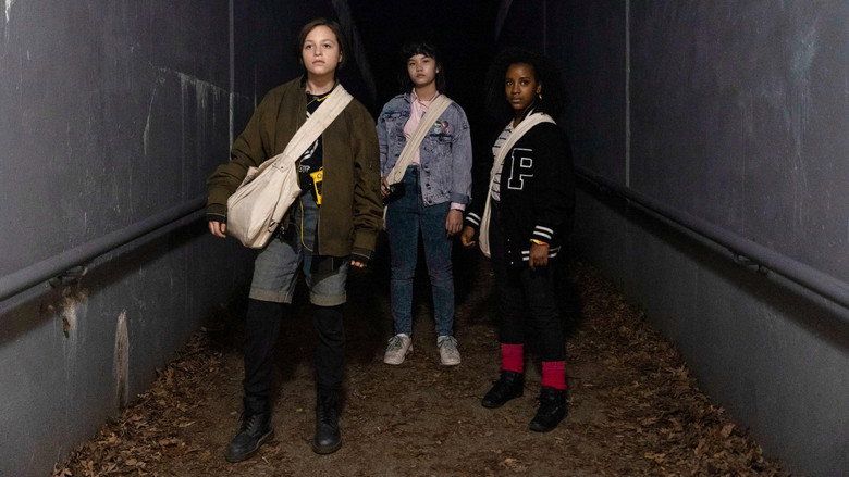 Still from Paper Girls - Season 1 Episode 1