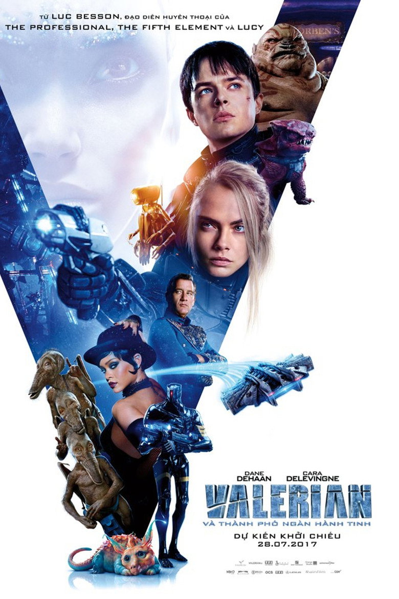 Valerian v&agrave; Th&agrave;nh Phố Ng&agrave;n H&agrave;nh Tinh (2017)