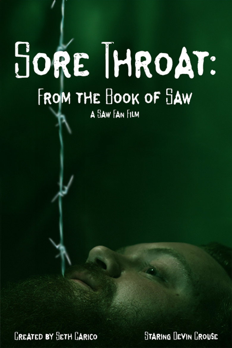 Poster for Sore Throat: From the Book of Saw