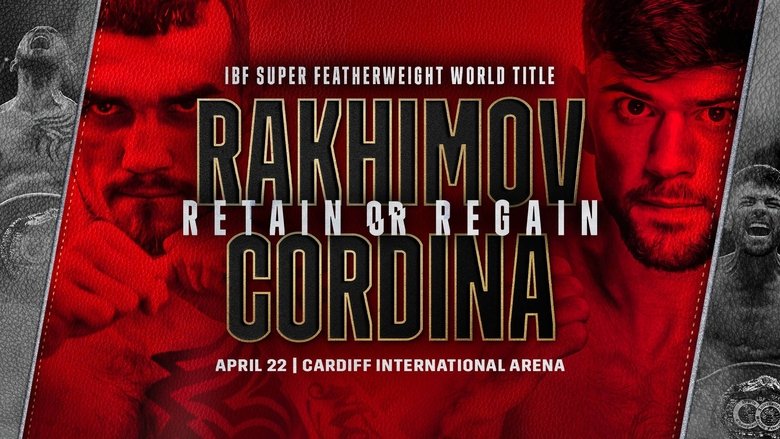 Shavkatdzhon Rakhimov vs. Joe Cordina main backdrop