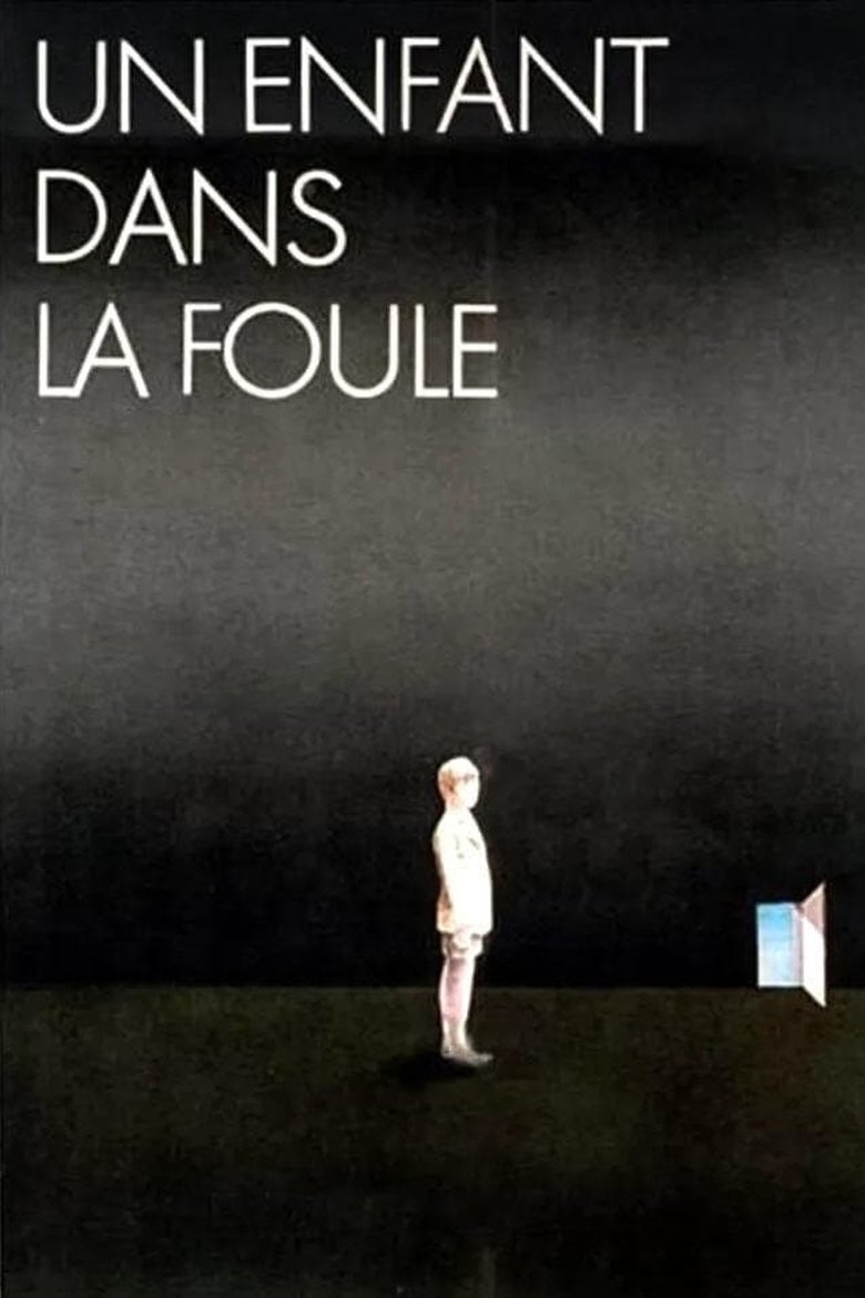 Un enfant dans la foule poster