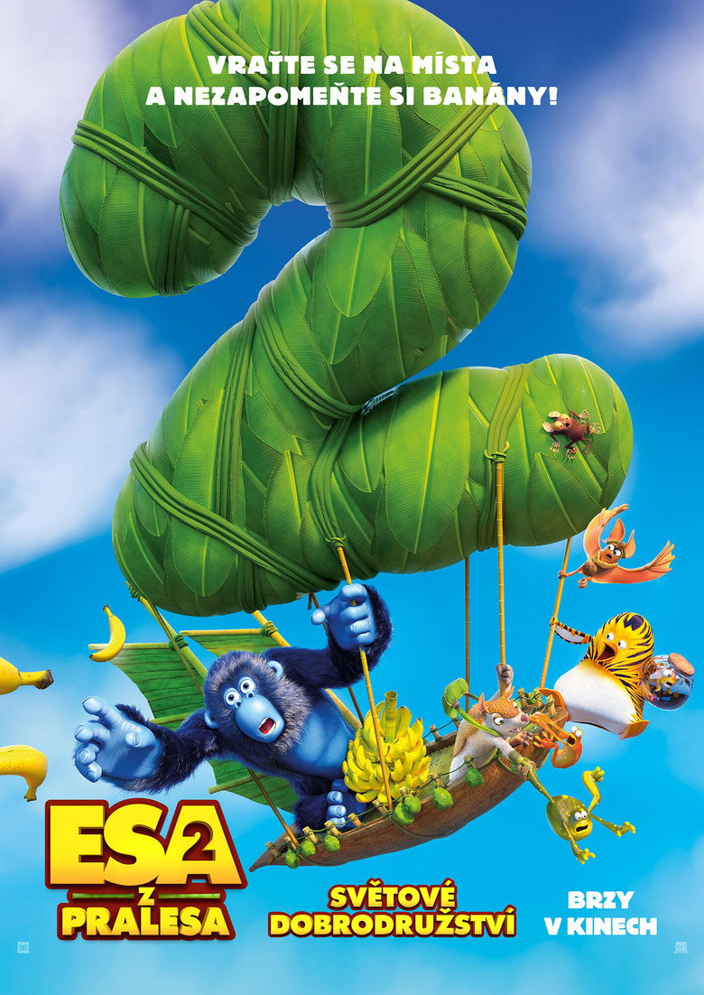 Plakát k filmu Esa z pralesa 2: Světové dobrodružství