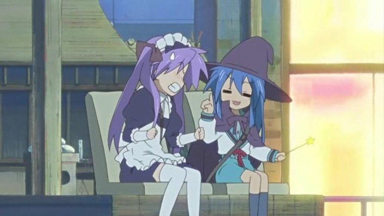 Backdrop from Lucky Star OVA