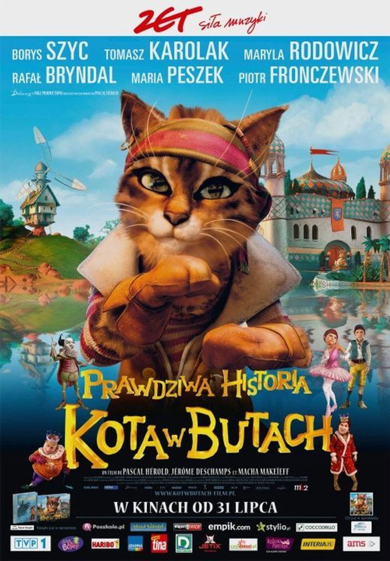 Plakat filmu Prawdziwa historia Kota w Butach