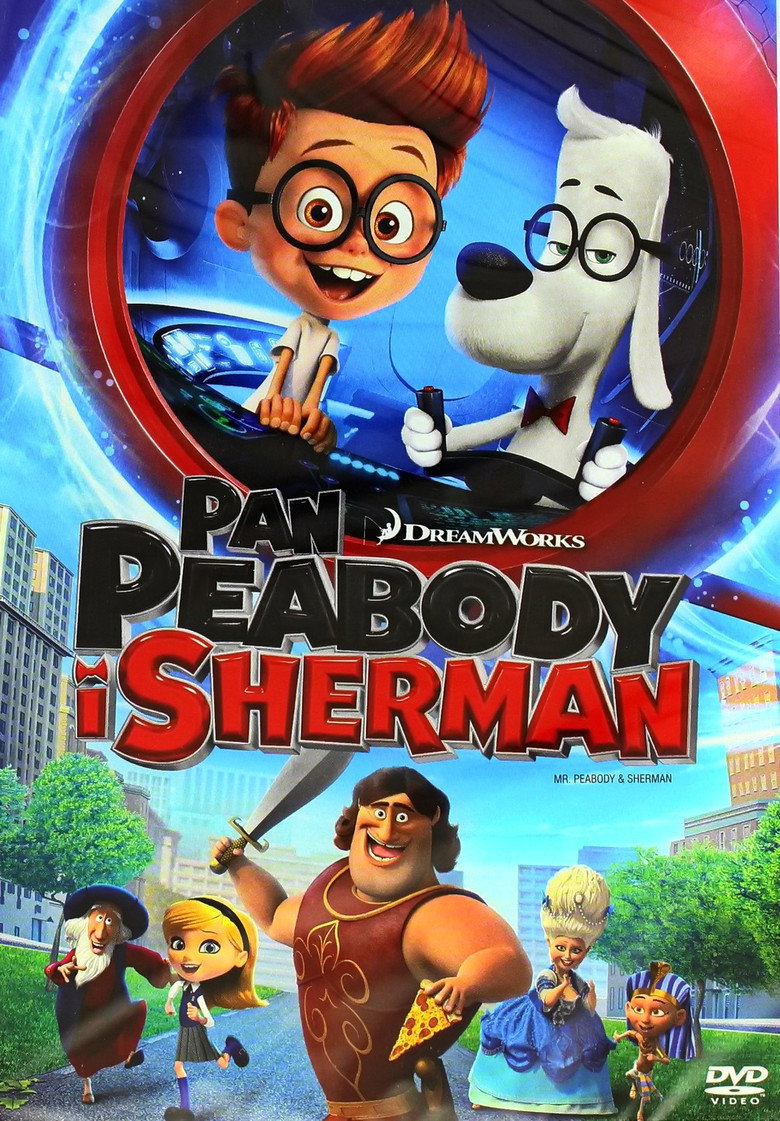 Plakat filmu Pan Peabody i Sherman