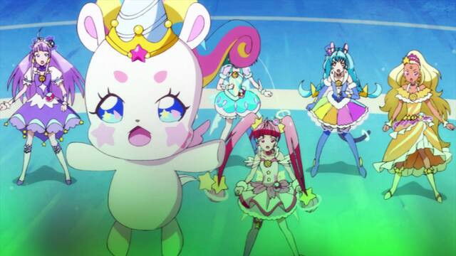 Still image for Star☆Twinkle PreCure season 1 episode 47: Save Fuwa! The Universe Disappears Within the Great Darkness! Still image for Star☆Twinkle PreCure season 1 episode 47: Save Fuwa! The Universe Disappears Within the Great Darkness!
