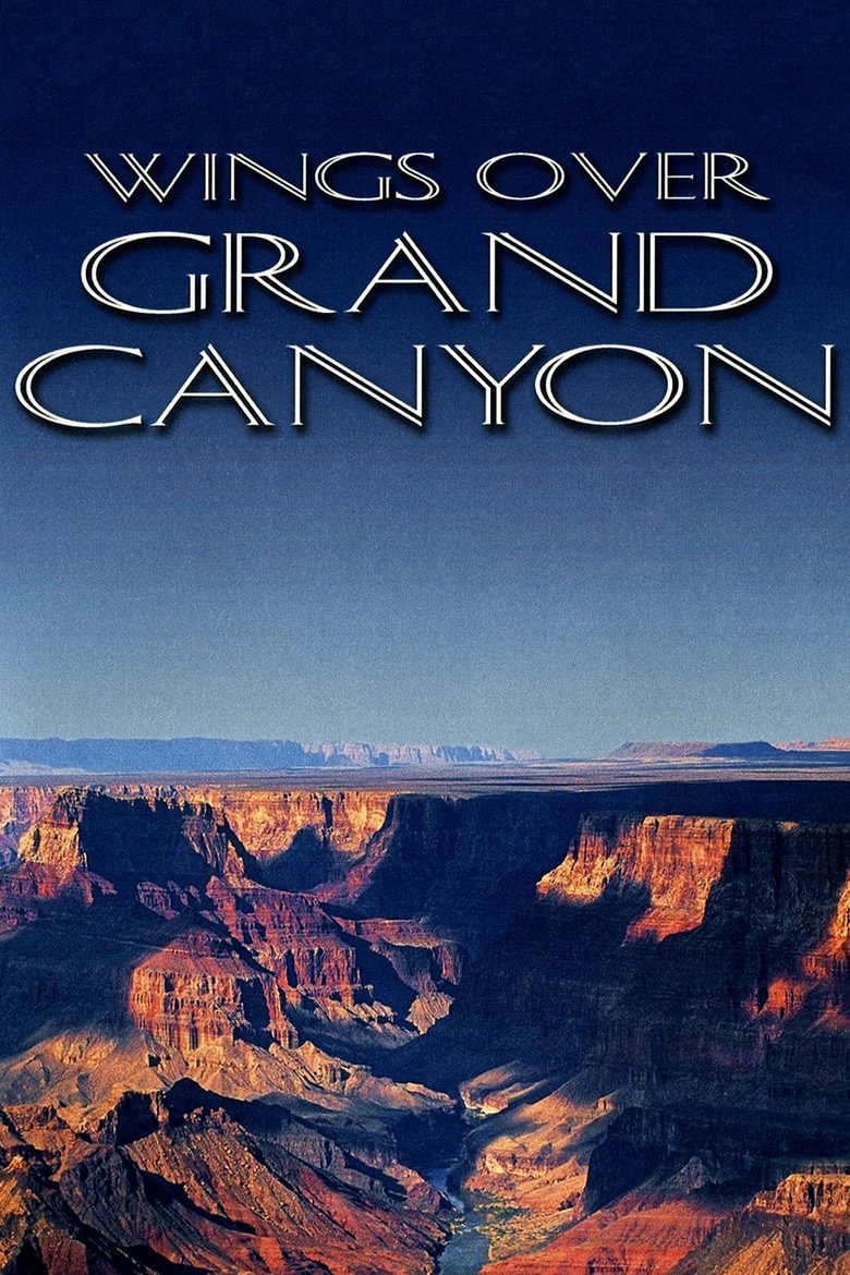 Wings over Grand canyon background