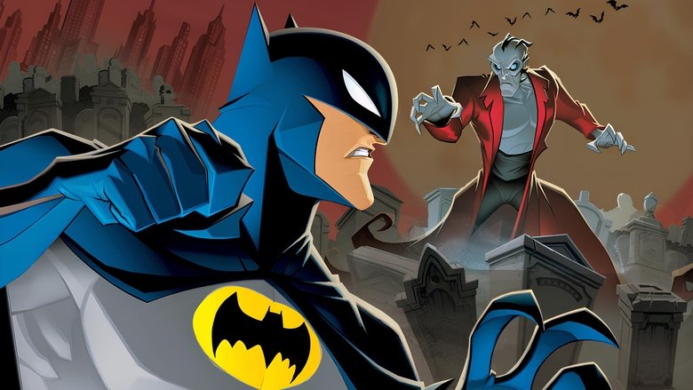 The Batman vs. Dracula main backdrop