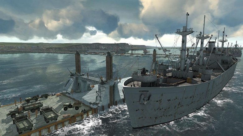 D-Day, Ils ont inventé le débarquement main backdrop