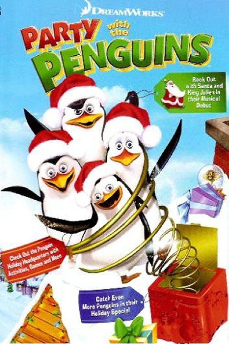 Party with the Penguins background