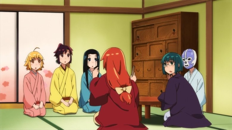 Still image for Joshiraku season 1 episode 5: Praise the Girl / Small Holey Town / Farewell to Glasses