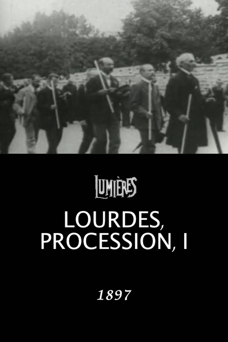 Lourdes, procession, I main poster
