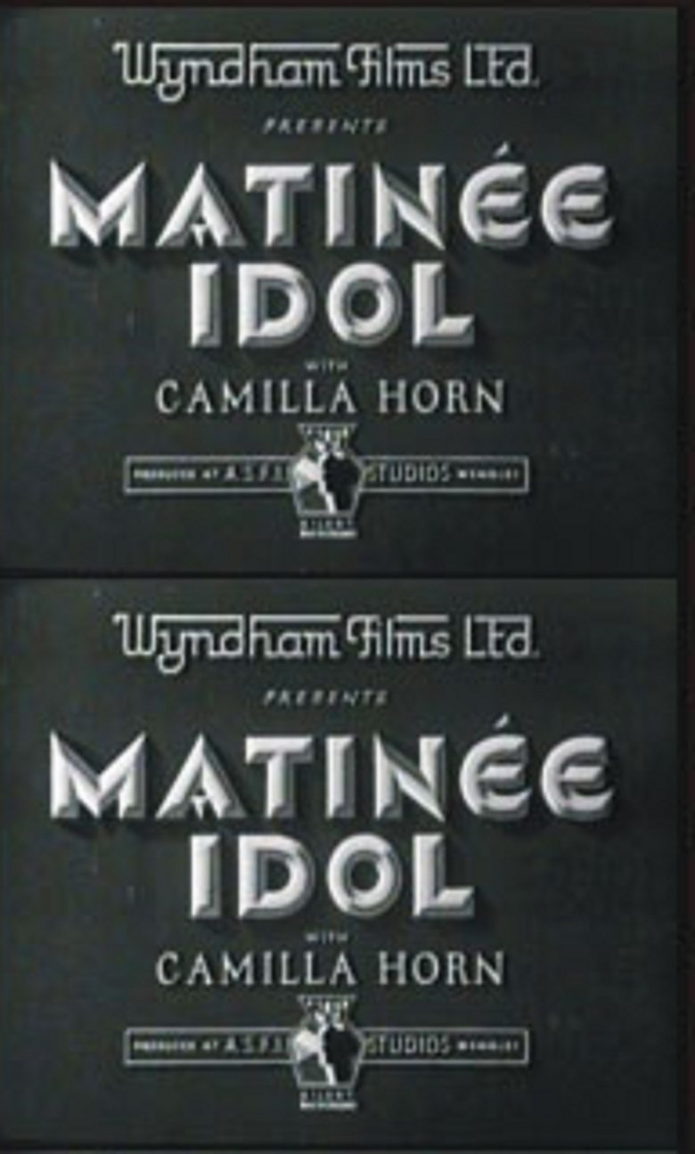 Matinee Idol main poster