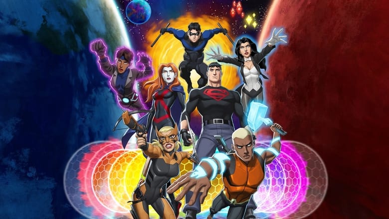Young Justice banner backdrop
