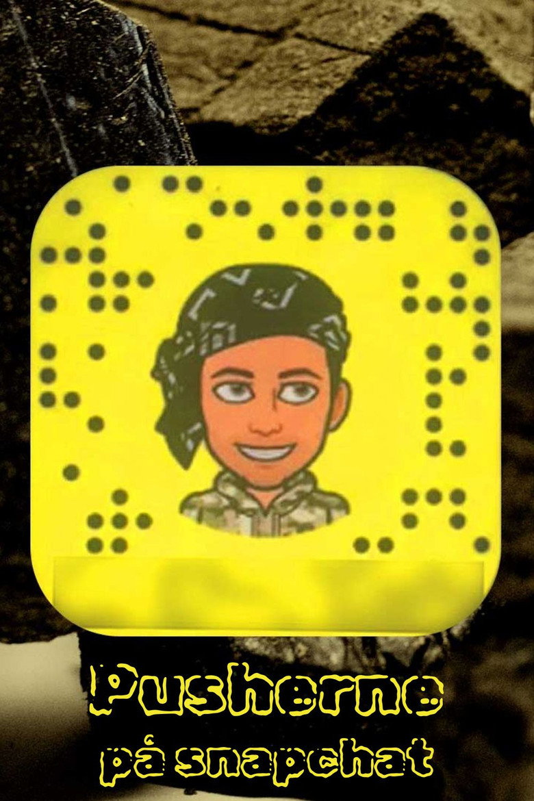 Pusherne på snapchat background