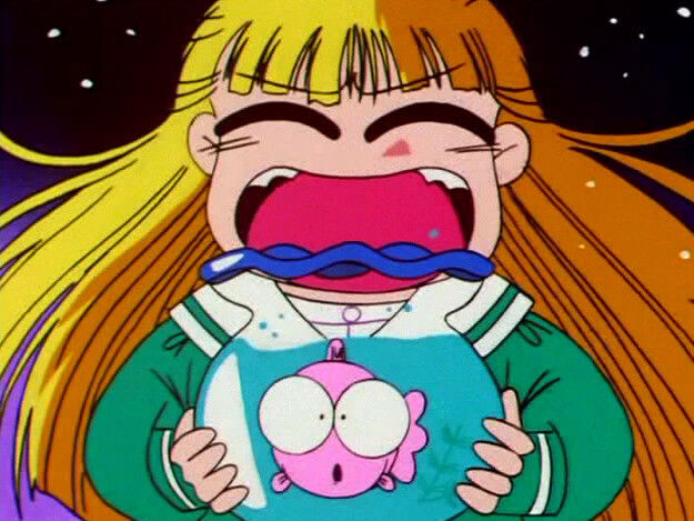 Still image for Goldfish Warning! season 1 episode 1: Transfer Student Girl Chitose Fujinomiya / Everyone Gather! Fun School With a Pink Goldfish Still image for Goldfish Warning! season 1 episode 1: Transfer Student Girl Chitose Fujinomiya / Everyone Gather! Fun School With a Pink Goldfish