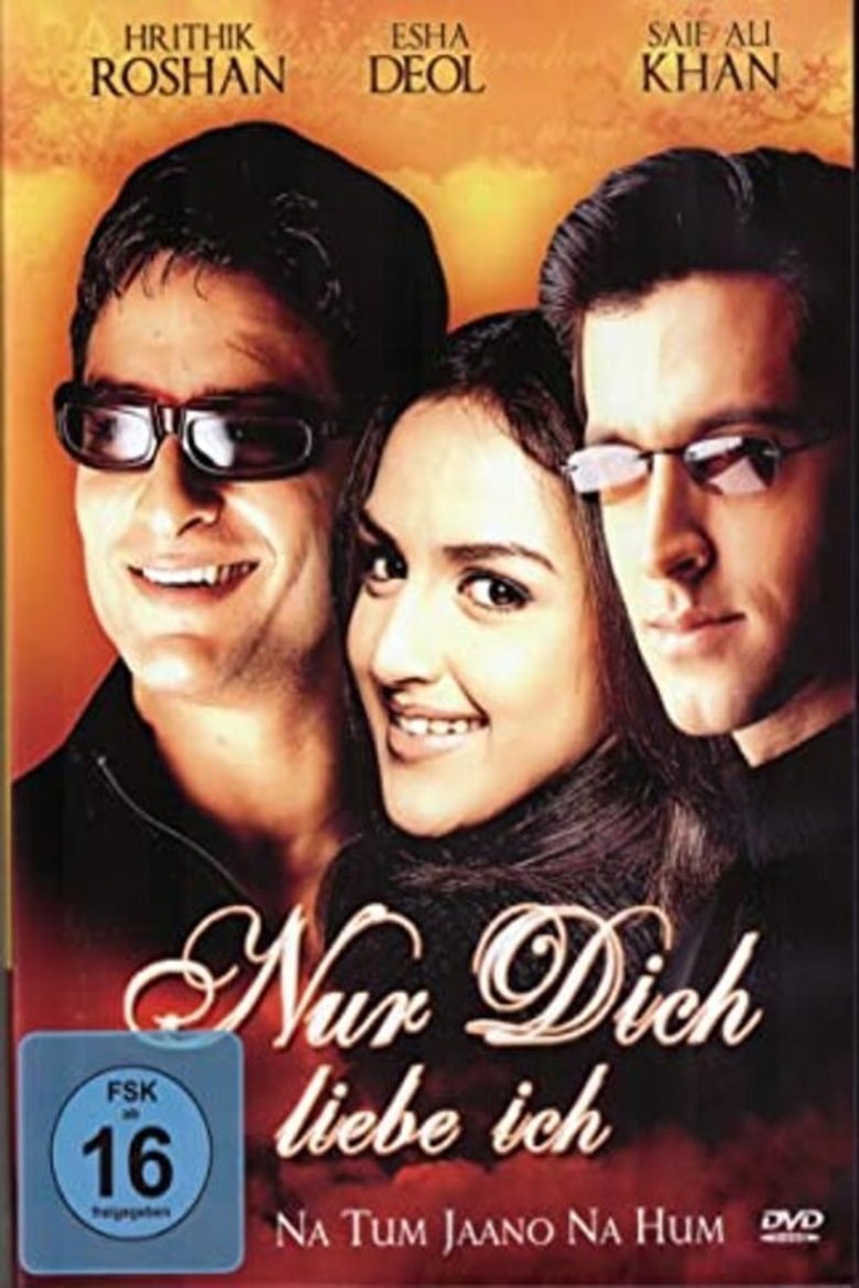 Na Tum Jaano Na Hum - Nur Dich liebe ich poster