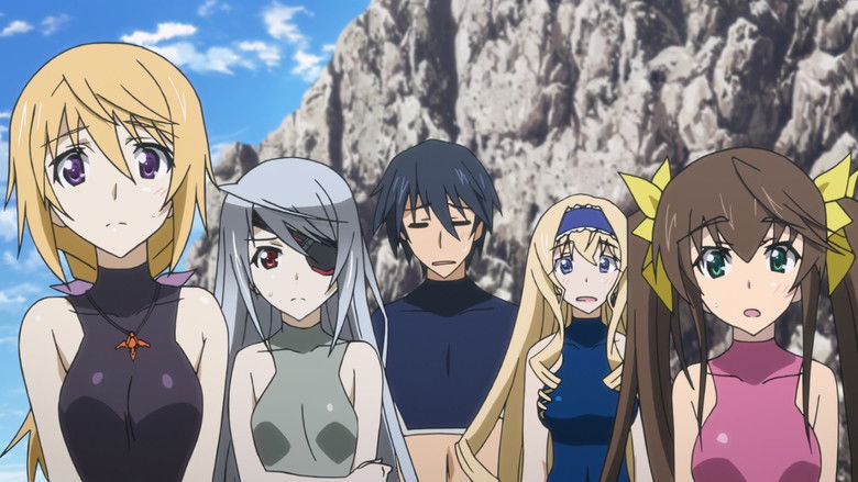 Still image for Infinite Stratos season 1 episode 10: Thin Red Line