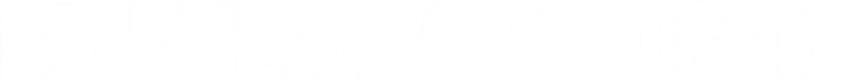Imagen de Bienvenido a los 40