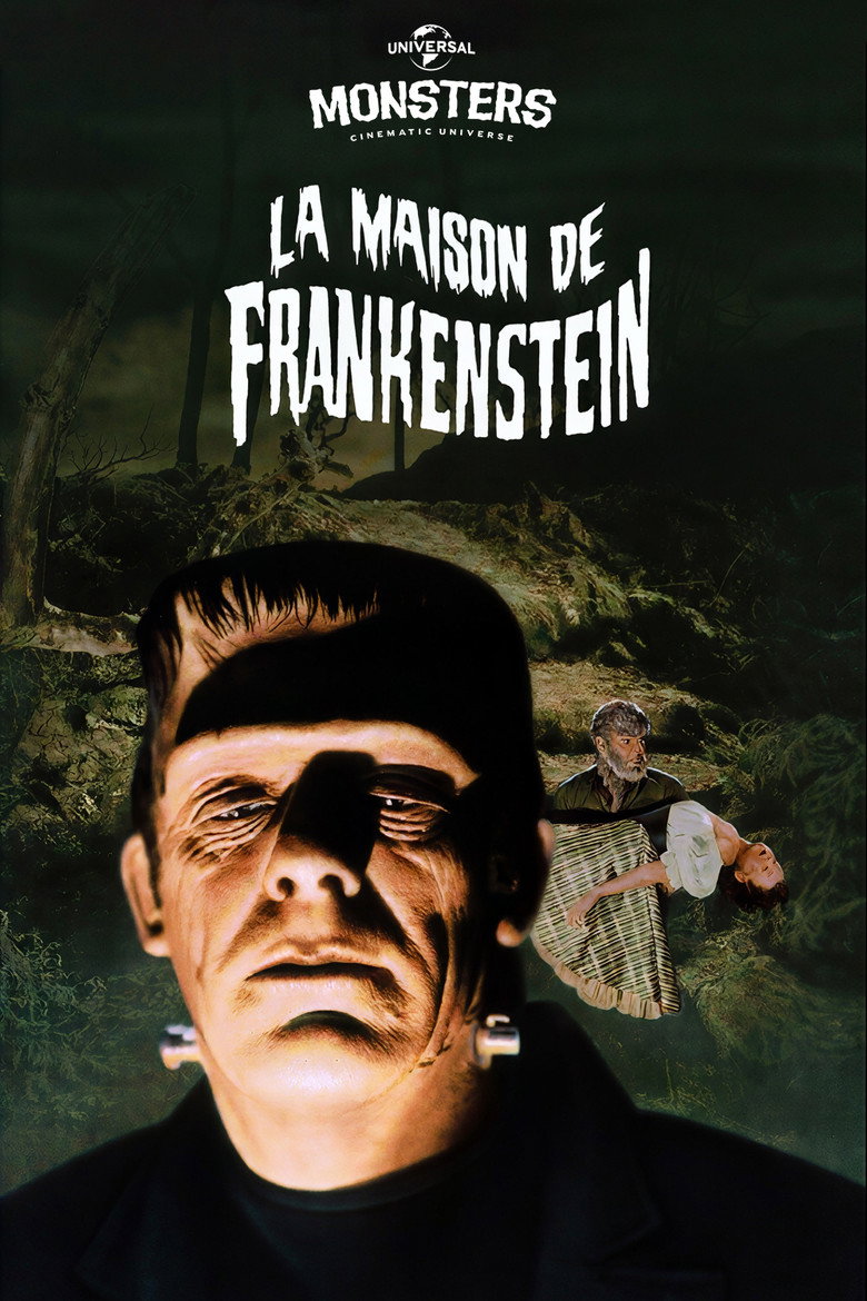 Affiche de LA MAISON DE FRANKENSTEIN