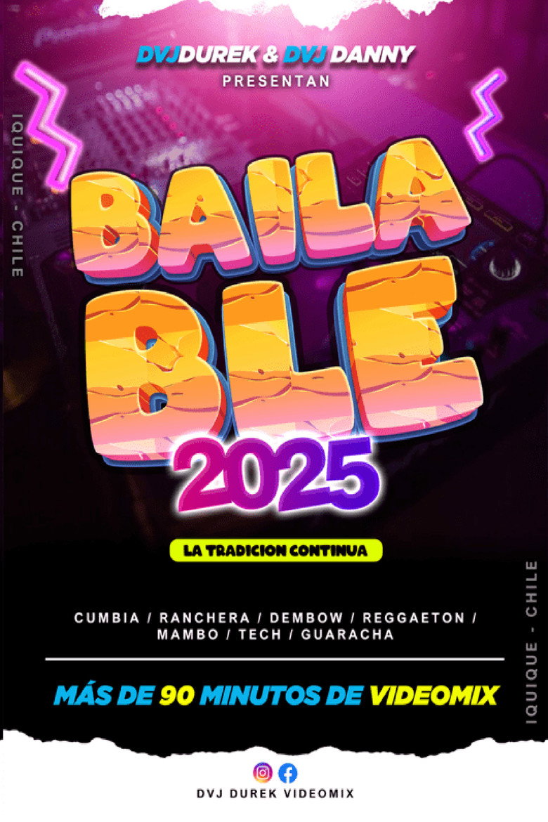 Bailable 2025 - DVJ Durek Ft. DVJ Danny (2024) poster