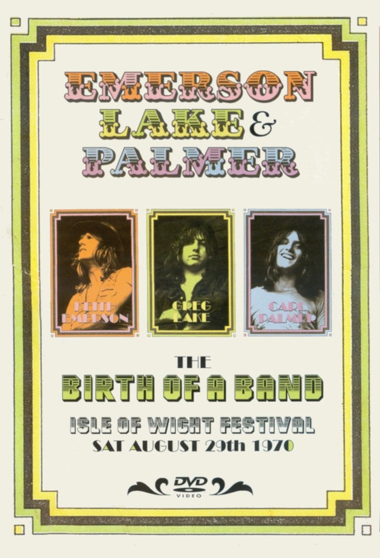 Emerson, Lake & Palmer: The Birth of a Band, Isle of Wight Festival 1970 main poster