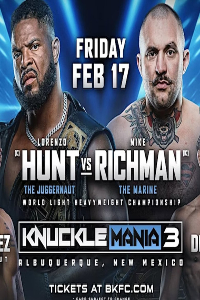 BKFC: Knucklemania 3 background