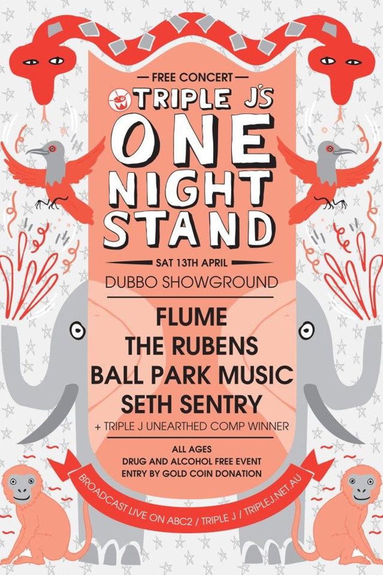 Triple J One Night Stand: Dubbo background