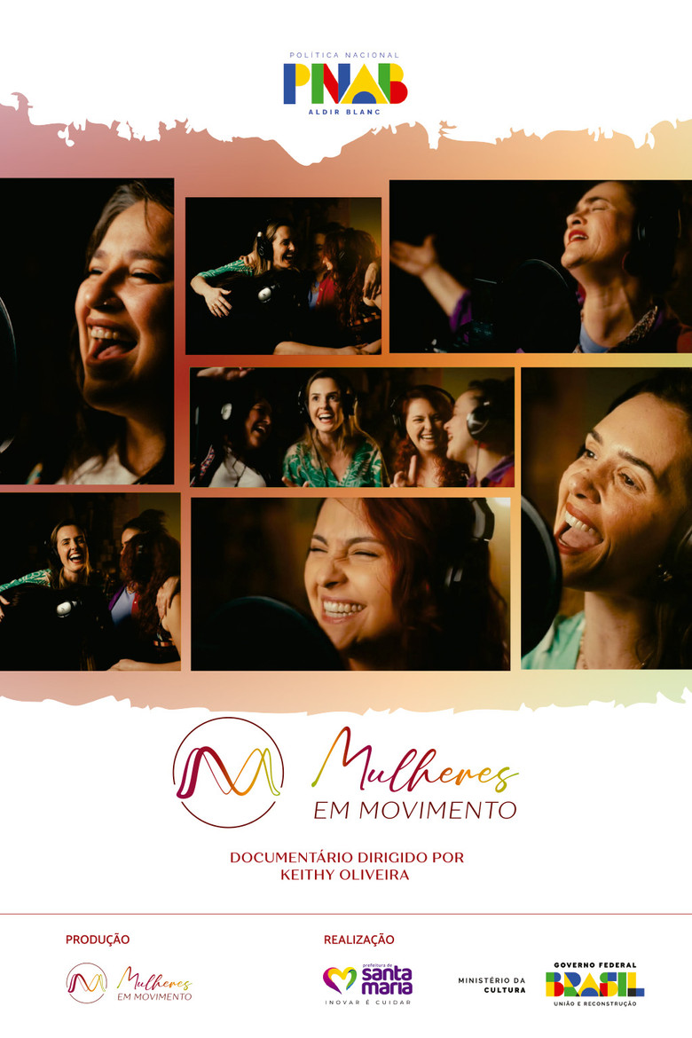 Mulheres em Movimento background