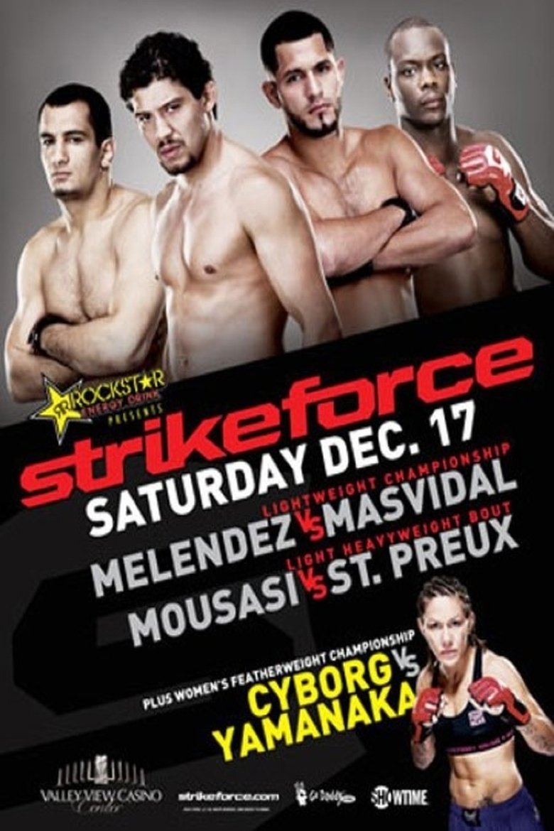 Strikeforce: Melendez vs. Masvidal main poster