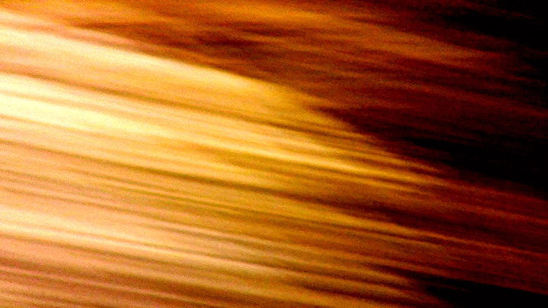 Imatge de dentro de la luz; un fuego