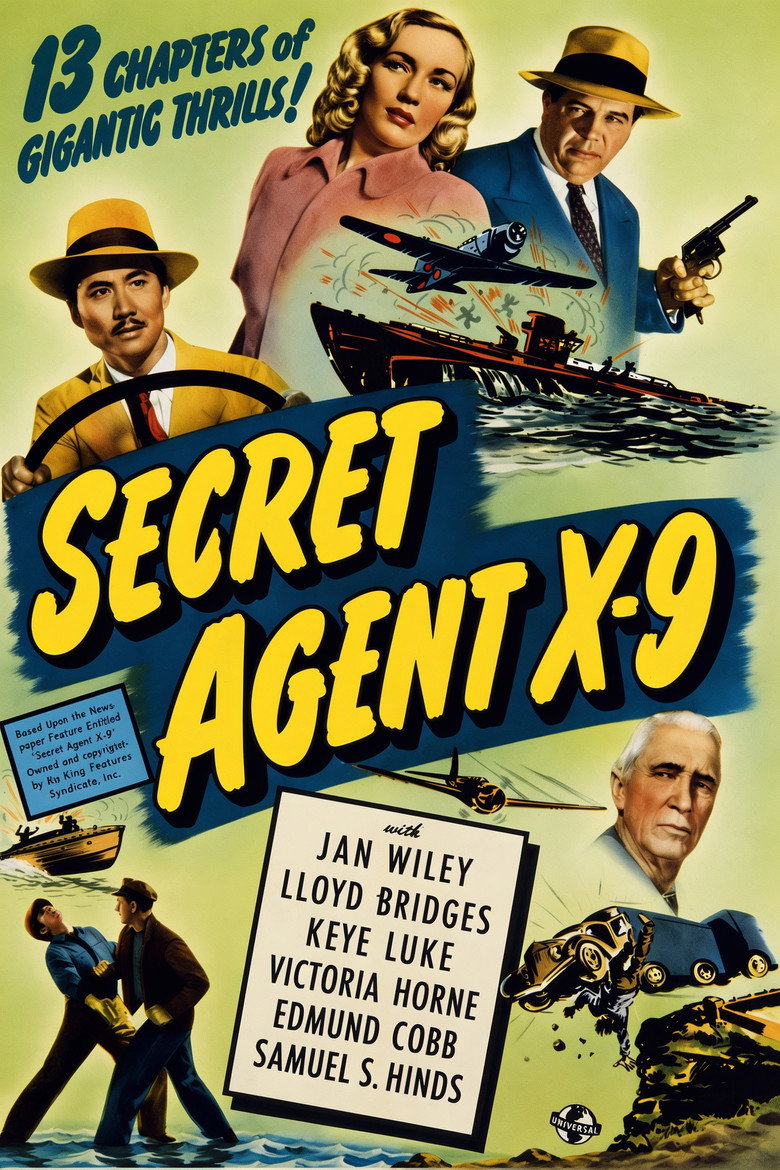 Affiche de SECRET AGENT X-9