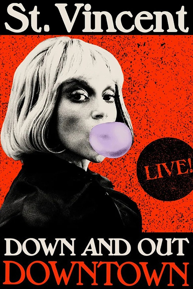 St. Vincent: Down and Out Downtown main poster