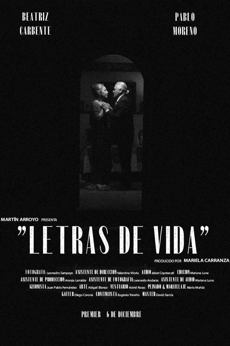 Letras de vida main poster