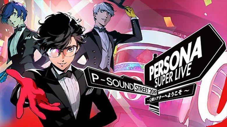 Persona Super Live P-Sound Street 2019 - Welcome To Q Theater main backdrop