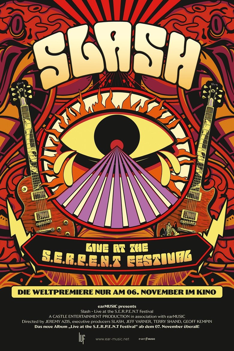 Slash: Live At The S.E.R.P.E.N.T. Festival poster
