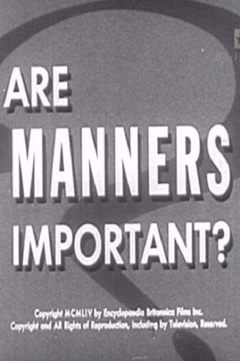 Are Manners Important? background