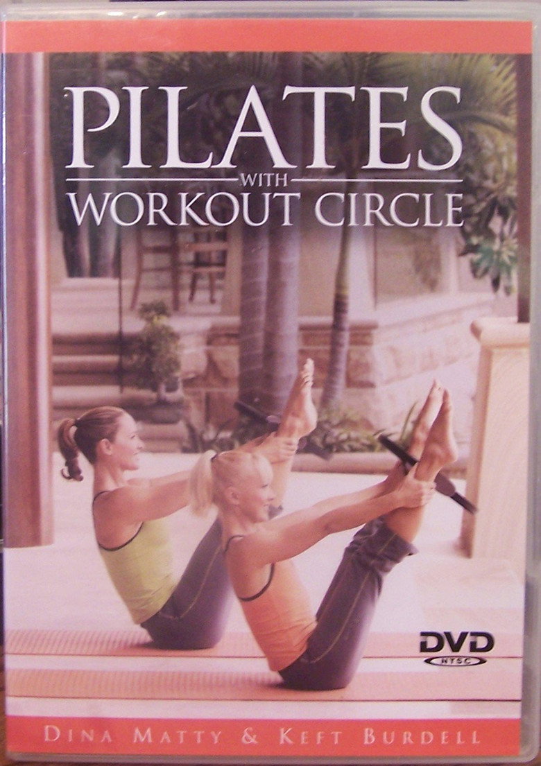 Pilates With Workout Circle background