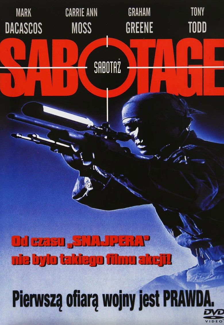 Plakat filmu Sabotaż