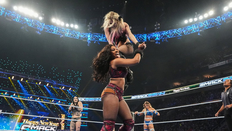 Still from WWE Friday Night SmackDown - Season 28 Episode 1