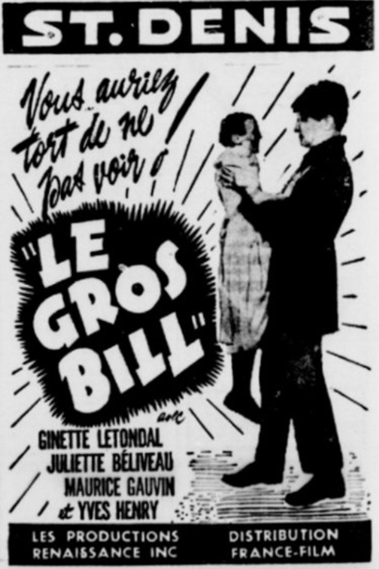 Affiche de LE GROS BILL