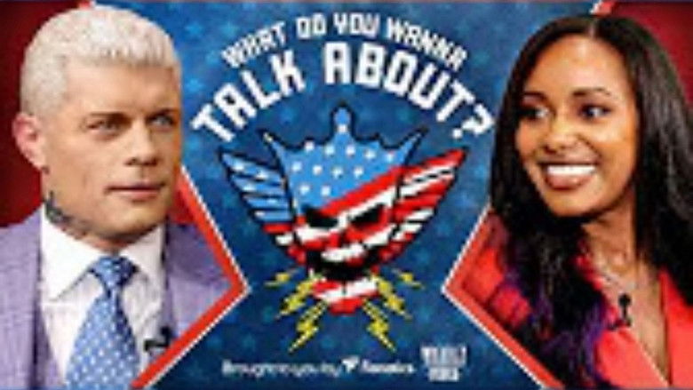 Still image for What Do You Wanna Talk About? With Cody Rhodes season 1 episode 1: Brandy Rhodes Still image for What Do You Wanna Talk About? With Cody Rhodes season 1 episode 1: Brandy Rhodes
