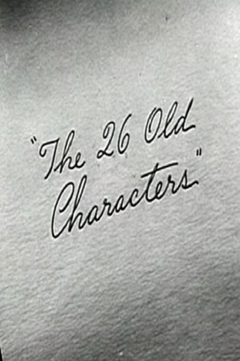 The 26 Old Characters background