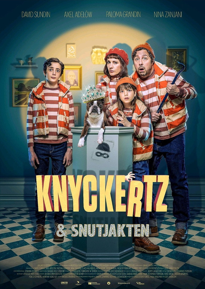 Knyckertz & snutjakten — affiche