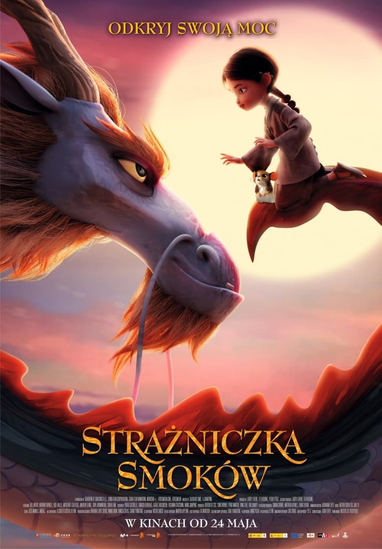 Plakat filmu Strażniczka smoków