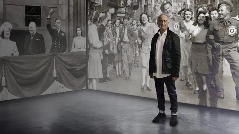 Tony Robinson's VE Day Minute by Minute main backdrop
