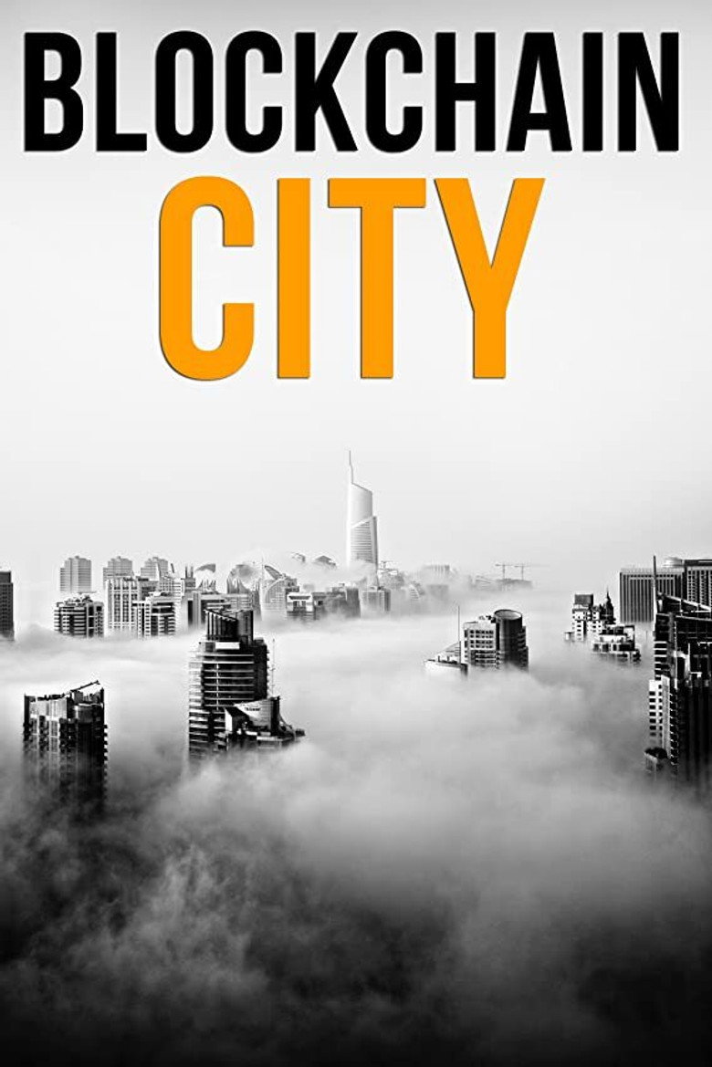 Blockchain City background
