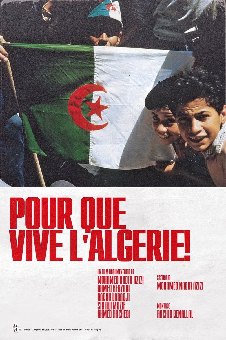 So that Algeria May Live main poster